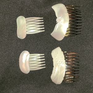 Set of 4 hair decorating accessories retro